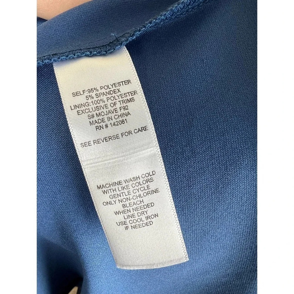 Altar’d State Blue Lace Back Dress Women’s Size Medium - Picture 5 of 6